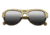 Earth Clearwater Sunglasses. Bamboo Ebony Wood Frame, Black Lens, ESG046BE