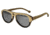 Earth Clearwater Sunglasses. Bamboo Ebony Wood Frame, Black Lens, ESG046BE