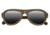 Earth Clearwater Sunglasses. Walnut Rosewood Wood Frame, Black Lens, ESG046WR