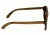 Earth Playa Sunglasses, Walnut Zebrawood Wood Frame, Yellow Lens, ESG062ZW