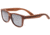 Earth Wood Solana Polarized Sunglass, Red Rosewood/Black, One Size, ESG004R