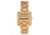Earth Wood Berkshire Bracelet Watch w/Date, Khaki/Tan, One Size, ETHEW5701