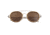 Earth Wood Binz Polarized Sunglass, Zebrawood/Brown, One Size, ESG048ZS