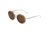 Earth Binz Polarized Sunglasses - Unisex, Zebrawood/Brown, One Size, ESG048ZS
