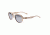 Earth Wood Cruz Sunglasses, White Frame, Silver Polarized Lenses, ESG023SL
