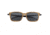 Earth Wood Doumia Polarized Sunglass, Zebrawood/Black, One Size, ESG043ZB