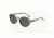 Earth Wood Maho Sunglasses, White Frame,  Black Lenses, ESG085W