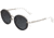 Earth Himara Polarized Sunglasses - Unisex, Black Butterfly/Black, One Size, ESG039BS