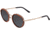 Earth Himara Polarized Sunglasses - Unisex, Red Rosewood/Black, One Size, ESG039RG