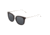 Earth Wood Nosara Polarized Sunglass, Ebony/Black, One Size, ESG047ES