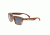 Earth Polarized Sunglasses Piha Collection, Walnut &amp; Zebra/Black, ESG006WZ