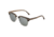 Earth Sassel Polarized Sunglasses - Unisex, Ebony/Silver, One Size, ESG045ES