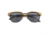 Earth Sassel Polarized Sunglasses - Unisex, Zebrawood/Black, One Size, ESG045ZB
