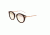 Earth Zale Polarized Sunglasses, Brown/Rose Gold, ESG026RG