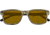 Earth Wood Tide Polarized Sunglass, Brown/Gold-Yellow, One Size, ESG009GD