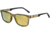 Earth Wood Tide Polarized Sunglass, Brown/Gold-Yellow, One Size, ESG009GD