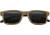 Earth Wood Tide Polarized Sunglass, Zebrawood/Black, One Size, ESG009GR