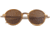 Earth Wood Toco Sunglasses, Apple Wood Frame, Brown Lens, Polarized, One Size, ESG051AG
