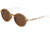 Earth Wood Toco Sunglasses, Apple Wood Frame, Brown Lens, Polarized, One Size, ESG051AG