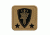 Elite Force PVC Helmet Patch,Tan 2211155