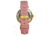 Empress Anne Automatic Semi-Skeleton Leather-Band Watch, Light Pink, One Size, EMPEM3103