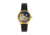 Empress Diana Automatic Engraved MOP Leather-Band Watch, Black, One Size, EMPEM3003