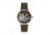Empress Diana Automatic Engraved MOP Leather-Band Watch, Olive, One Size, EMPEM3001