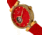 Empress Edith Semi-Skeleton Leather-Band Watch, Orange, One Size, EMPEM3304