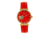 Empress Edith Semi-Skeleton Leather-Band Watch, Orange, One Size, EMPEM3304