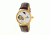 Empress Theodora Automatic Mother-of-Pearl Semi-Skeleton Leather-Band Watch, Gold/Silver/Brown, Standard EMPEM1206