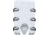 EOS Tiium 2.5 Wallet, 3.58in X 2.20in, 3 oz, 25 Cards, White, EOSWAL2W