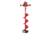 Eskimo E40 Composite Ice Auger Complete, Red, 10-Inch, 45900