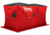 Eskimo Ice Shelter Quickfish 6 Insulated, Red/Black, 6 Person, 36150