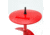Eskimo Pistol Bit 2.0, Drill-Adaptive Auger, 10-Inch, Centering Point, Red, 10-Inch, 45650
