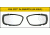 ESS CDI Blank RX Inserts 740-0312 for CDI Sunglasses