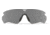 ESS Black CrossBlade Deluxe Kit, Black Frame, Standard/NARO Clear &amp; Smoke Gray Lens, EE9032-10
