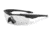 ESS CrossBlade NARO Blk 3LS Laser LPL-5+ Safety Glasses, Black, Unisex, EE9034-19