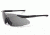 ESS ICE ONE Ballistic Eyeshield Kit,Black Frame,Nosepiece,Smoke Gray Lens,Pouch 740-0440