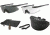 ESS ICE 2.4 Interchangeable Component Eyeshield Safety Glasses 2-Lens Kit - 6in. temples 740-0003