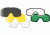 ESS Profile NVG and Profile TurboFan Goggle Replacement Lenses - 2.8mm High-Impact Polycarbonate Interchangeable Lenses