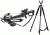 Excalibur Crossbow Matrix Cub Crossbow, Black w/Red Dot Scope, 2860 W/ Vanguard Quest Tripod