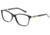 Exces Princess 145 Eyeglasses, Women's, Black-Gold, 53-16-140, EXP145812