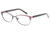 Exces Princess146 Eyeglasses, Women's, Black-Burgundy, 53-16-135, EXP146634
