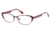 Exces Montage 5002 Eyeglasses - Red-Wine Frame w/ Clear Lenses,Size 50-16-135 5002-914