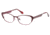 Exces Montage 5002 Eyeglasses - Red-Wine Frame w/ Clear Lenses,Size 50-16-135 5002-914