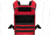 ExecDefense USA FIRE Universal Fit Plate Carrier, Red, Universal Size, PC-FPC-01