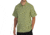 ExOfficio Mundi Jacquard Short Sleeve Shirt - Men's -Pistachio-Small