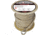 Extreme Max Boattector Premium Double Braid Nylon Anchor Line With Thimble - 5/8in, White &amp; Gold, 5/8in x 250ft, 3006.2276