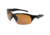 Extreme Optiks EOG 12 Sunglasses, Shiny Black Frame, Smoke HD with Silver Mirror Flash Lens, 10228950.FGX