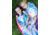 Exxel Outdoors Disney Frozen Sleeping Bag, Blue/Purple, 28x56in, D-2171FRZ9A